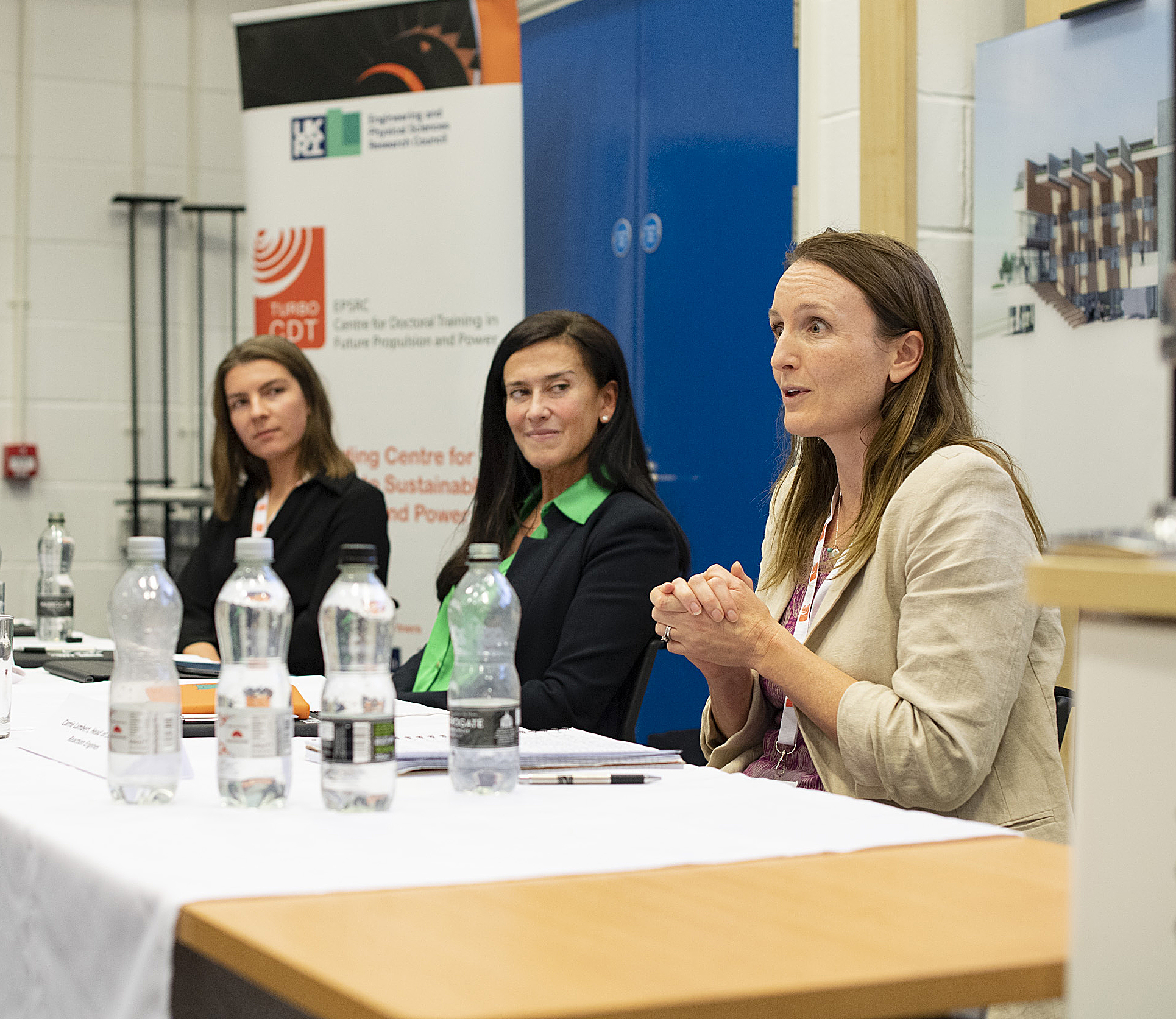 Audience to the Women in Aerospace panel