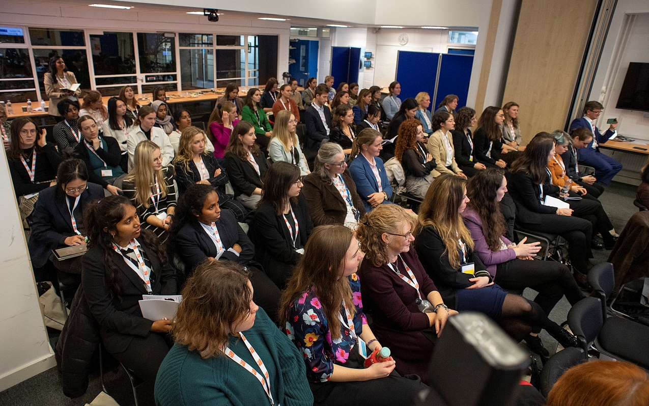 Audience to the Women in Aerospace panel Audience to the Women in Aerospace panel